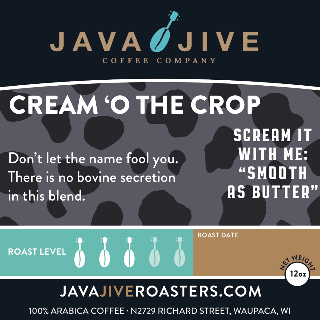 Cream O' The Crop GCA Fundraiser 12oz.