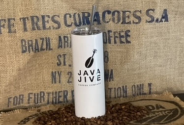 Java Jive B&W Logo 20 oz Hot/Cold Tumbler
