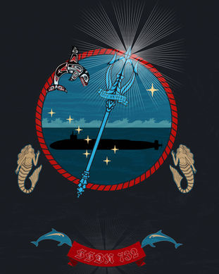 USS Alaska SSBN 732 Command Patch Reimagined