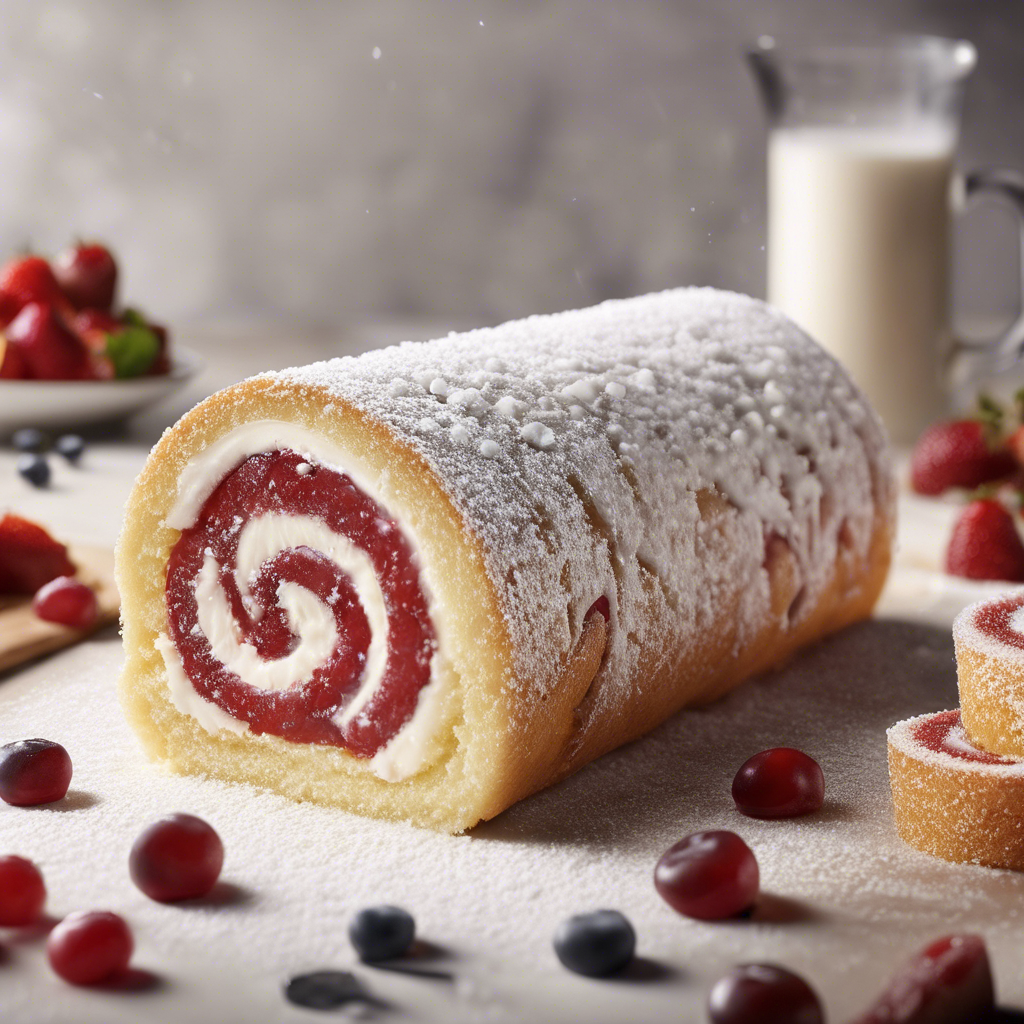 Swiss Roll Cake