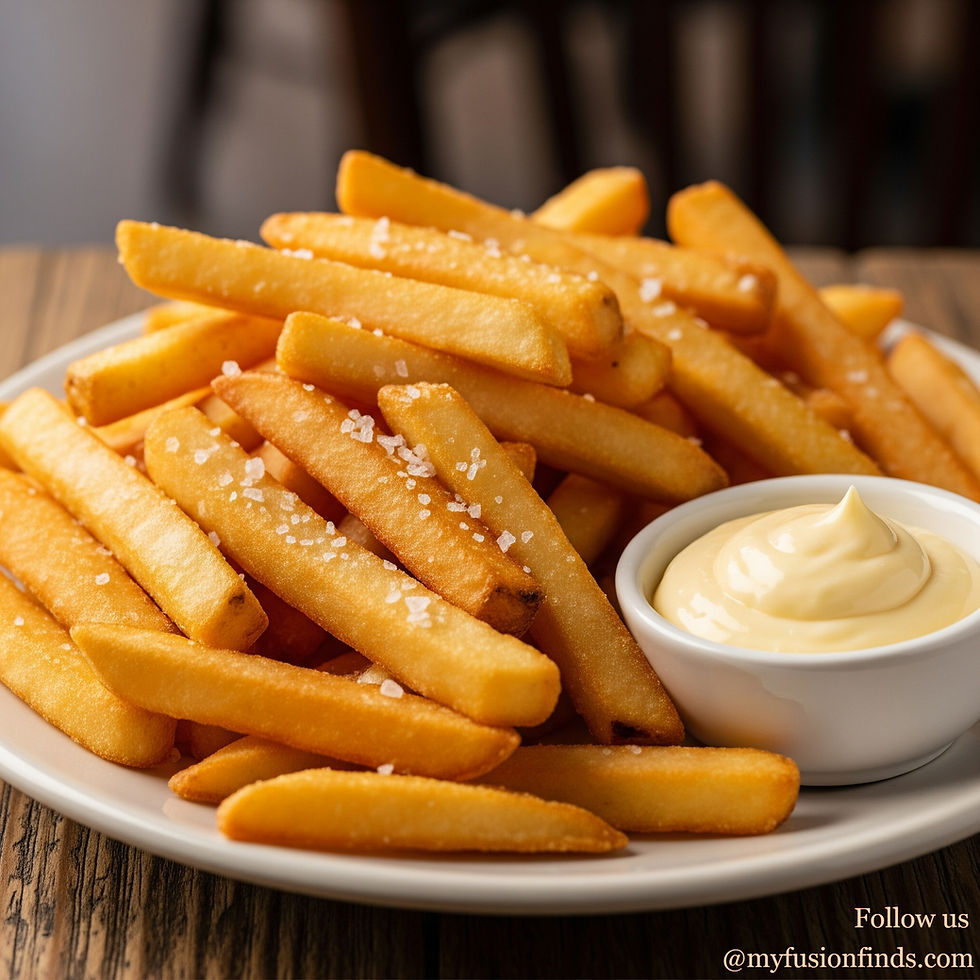 Belgian Double-Fried Frites