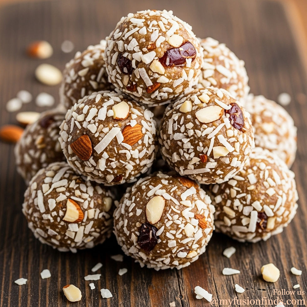 Coconut Almond Energy Balls