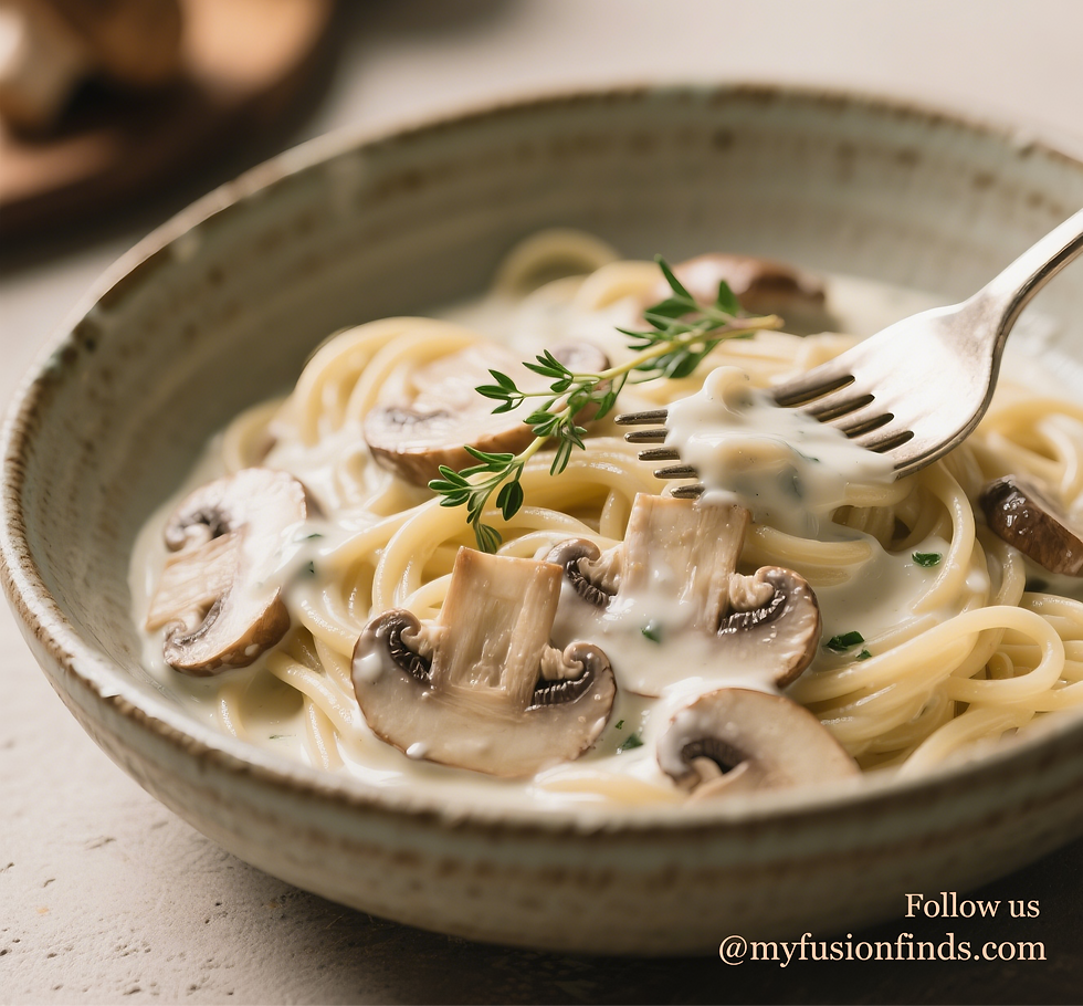 Creamy Mushroom Noodles