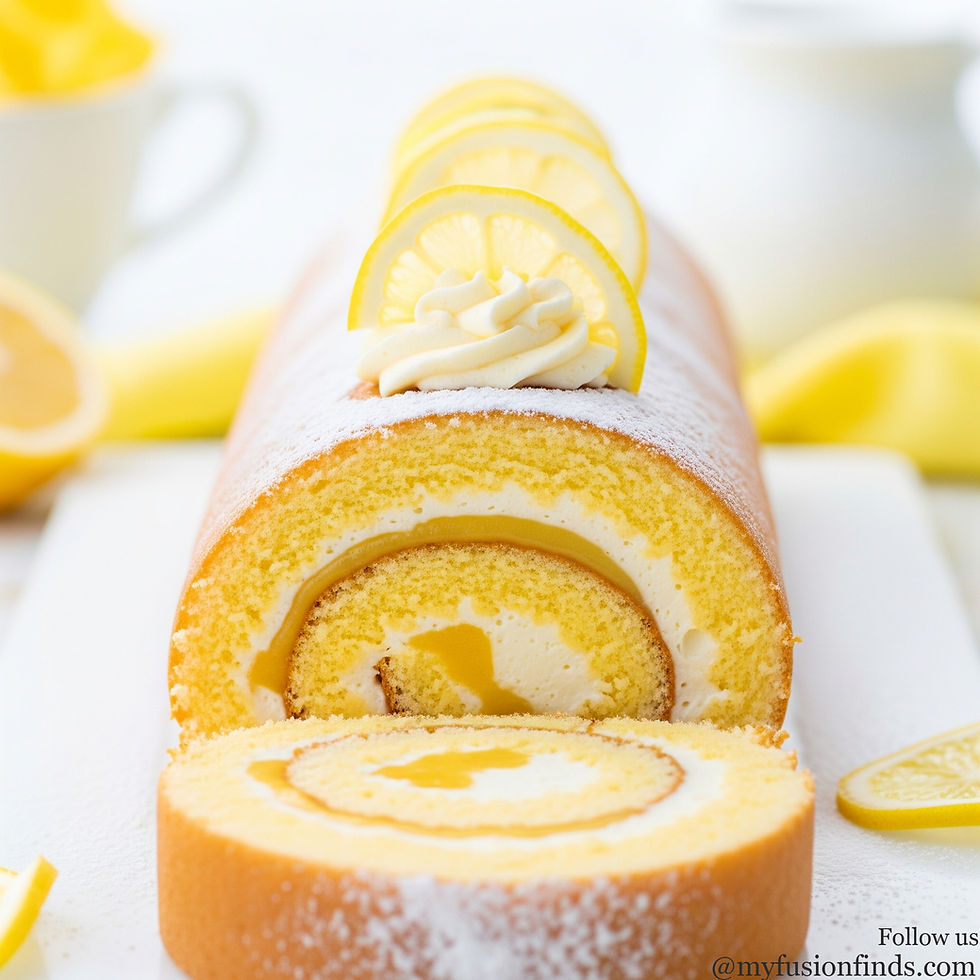 Lemon Swiss Roll