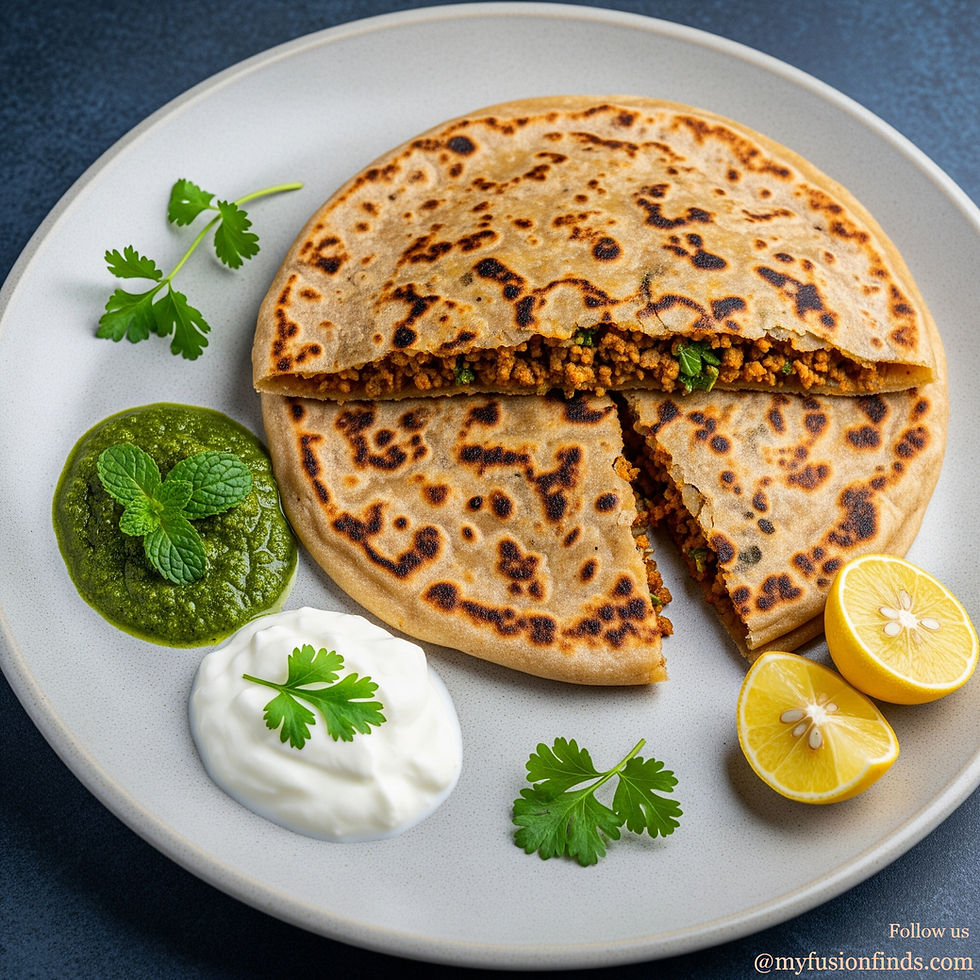 Kheema Paratha