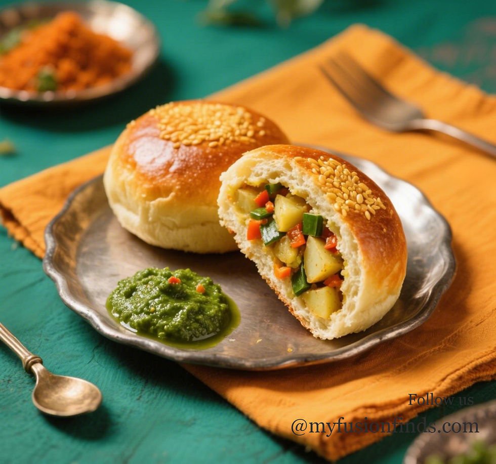 .Vegetable Stuffed Buns