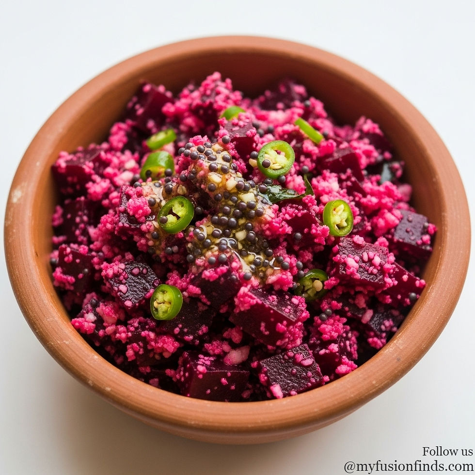Beetroot & Coconut Salad