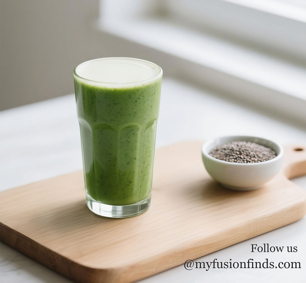 Smoothie with greens