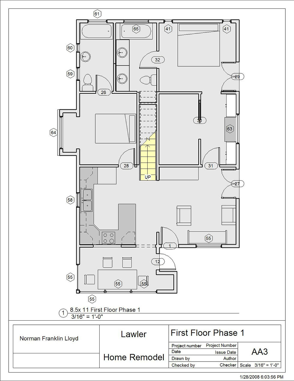 First floor proposal