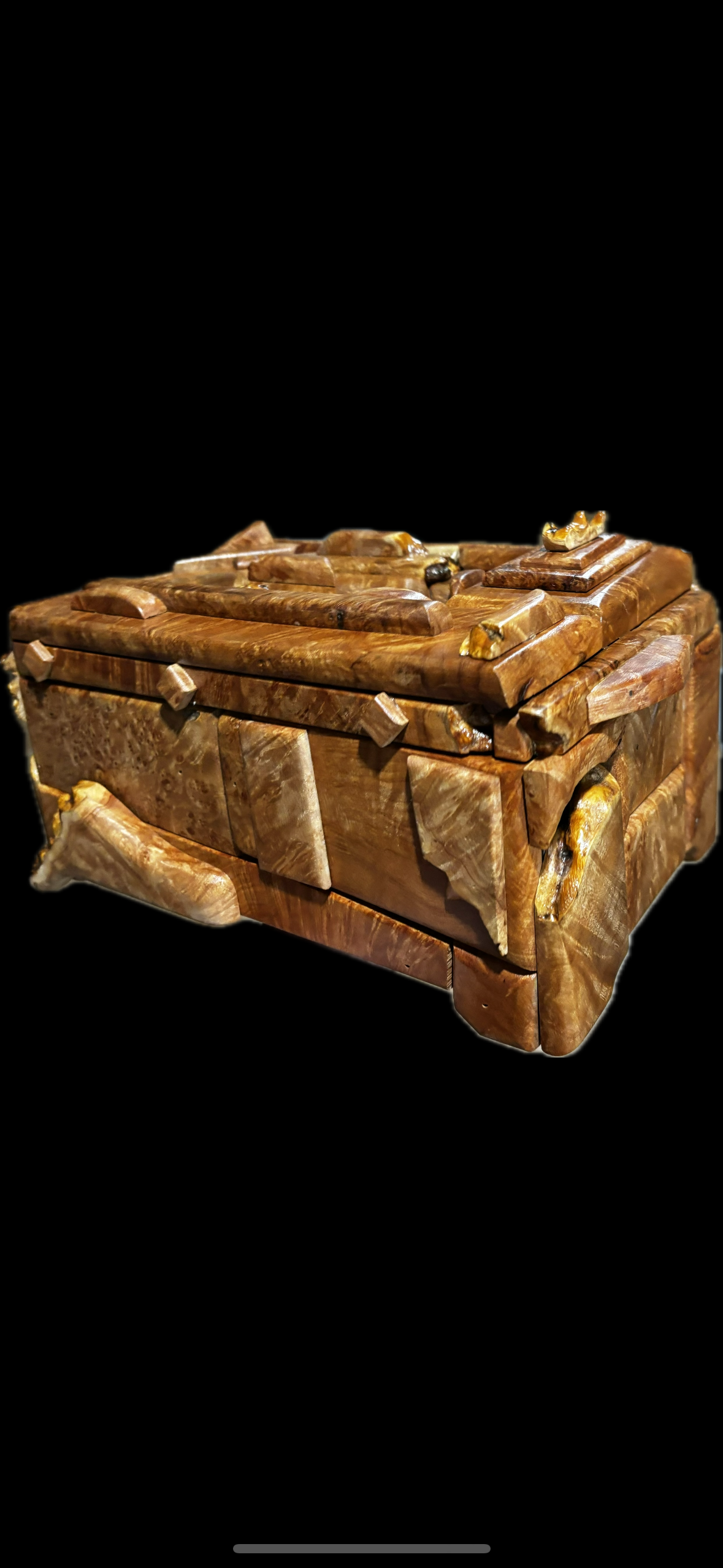 Maple Burl Mosaica Box