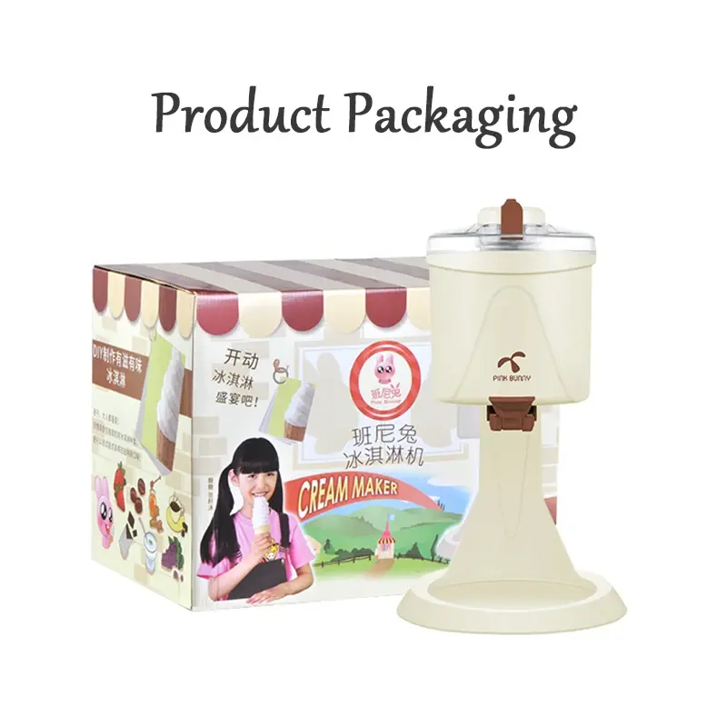 Miniatura: Ice Cream Machine 220V Household Automatic DIY Frozen Fruit 1L Fruit Dessert Mac