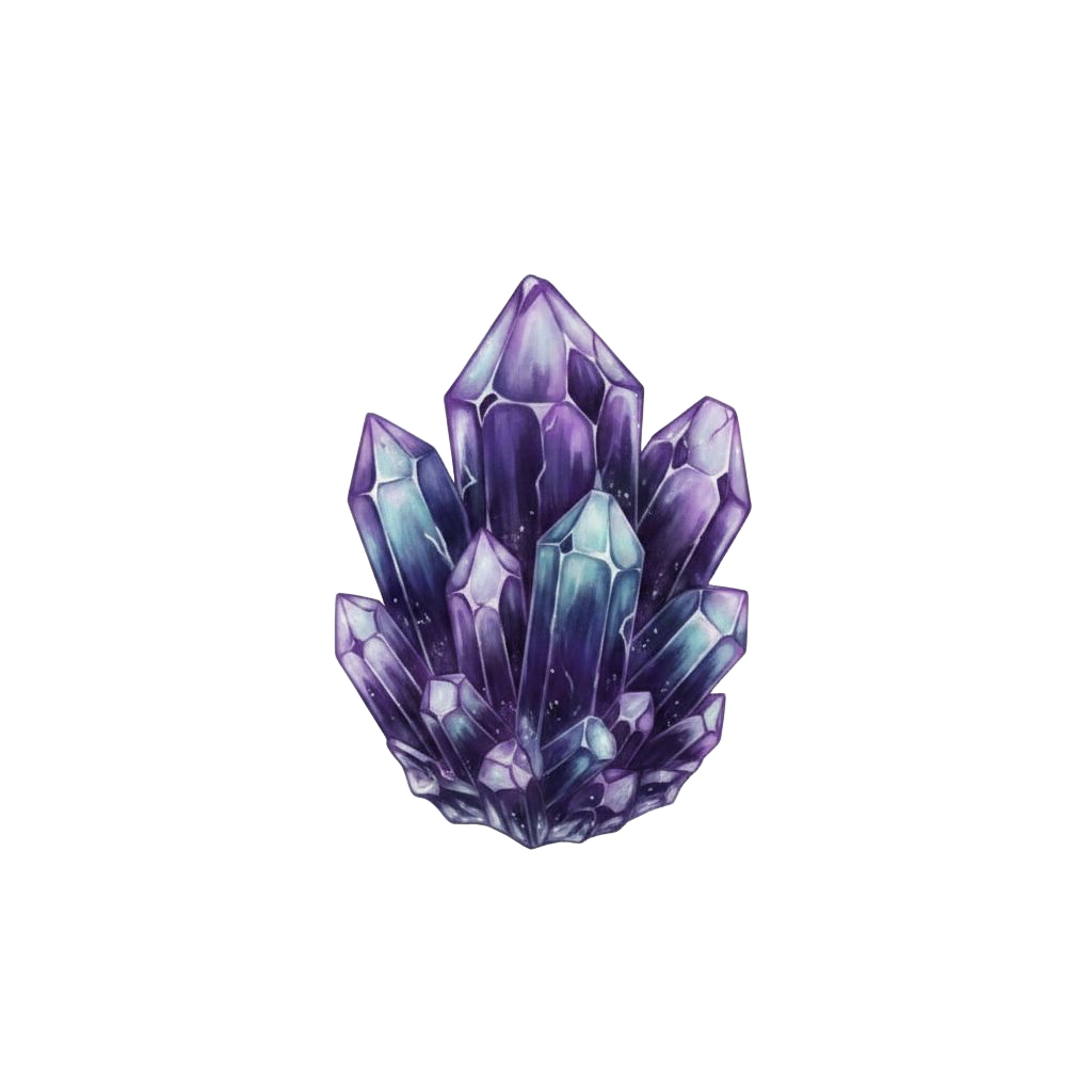 Sugilite grows around fear