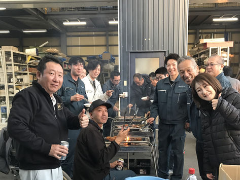 新入社員歓迎会+社員還暦祝い