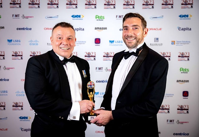 Carma, winners of the 2023 Business Start-Up Award Soldiering On
