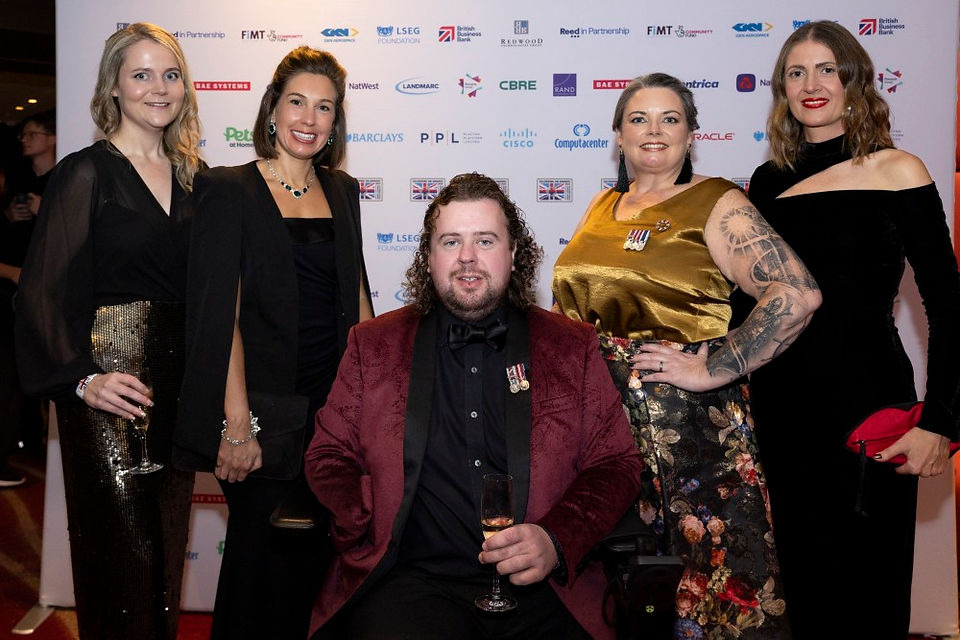 Group photo from the Soldiering On Awards 