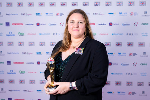 Lt Col Diss, ACF, Defence Inclusivity Award Winner 2025