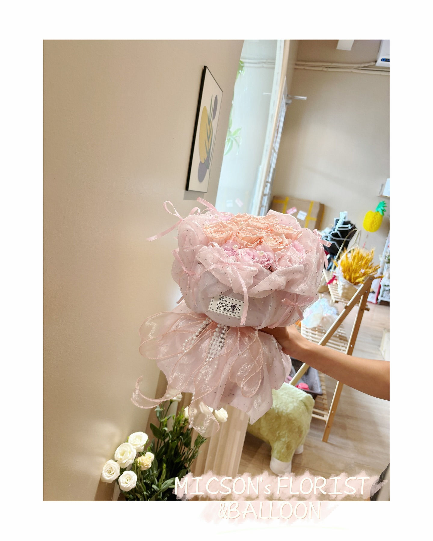 Ballet Style Flower (soap)