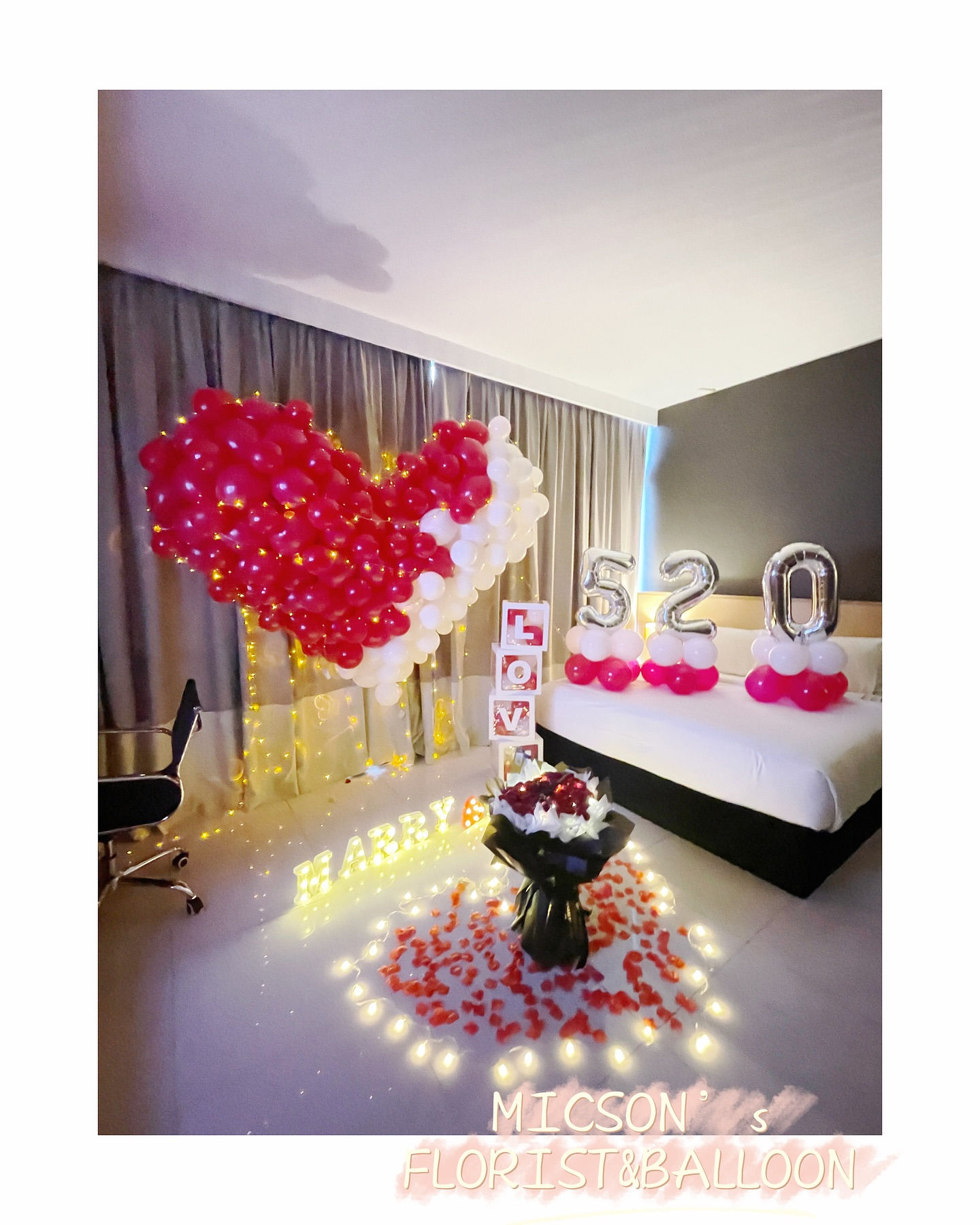Proposal Marriage (RED + WHITE) Theme
