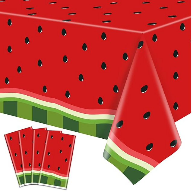 Watermelon Tablecloths for Birthday Party