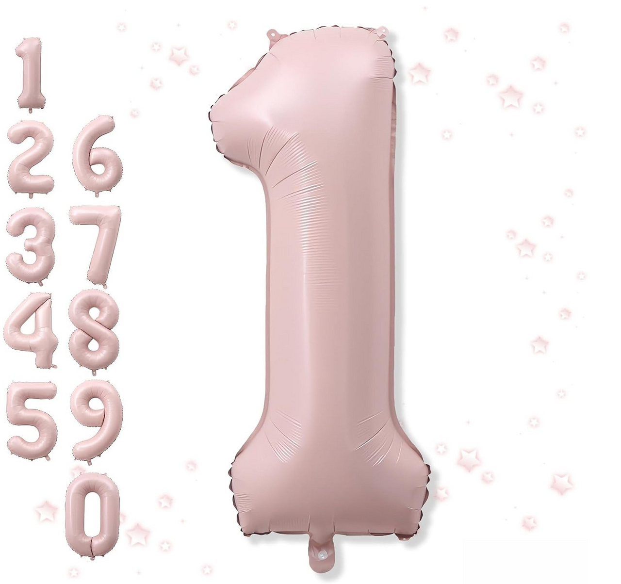 Pink Number 1 Balloon for Some Bunny is One Birthday Party