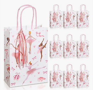 Ballerina Birthday Party Favor Bags