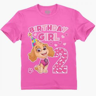 Paw Patrol Skye Birthday Girl 2 T-Shirt