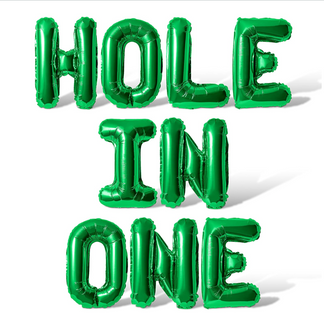 Hole in One Balloon Set in Green 