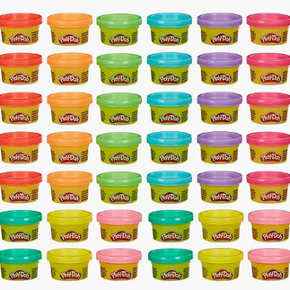 Assorted Mini PlayDoh for Party Favors