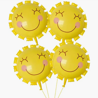 Sun Balloons for One in the Sun Birthday Party