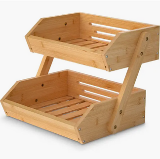 Fruit Vegetable Two-Tier Stand