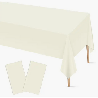 Cream Tablecloths 