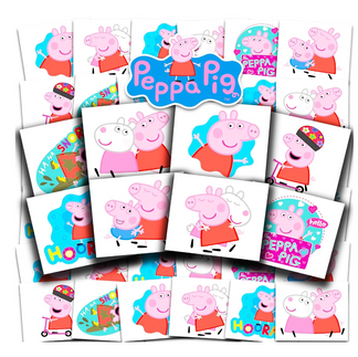 Peppa Pig Temporary Tattoos
