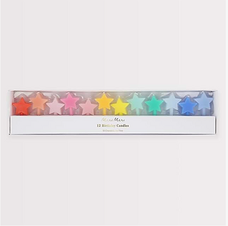 Colorful Star Candles