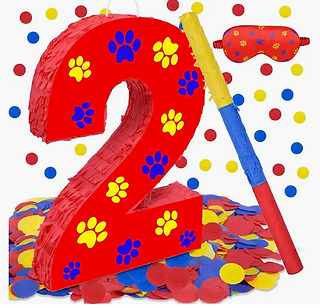 Paw Patrol Number '2' Pinata