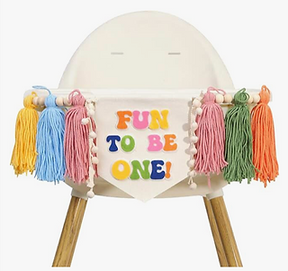 Fun to be One High Chair Garland