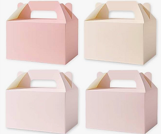 Light Pink Party Favor Boxes
