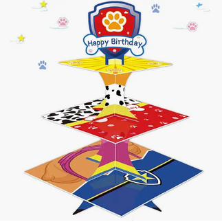 Paw Patrol 3 Tier Cupcake Stand