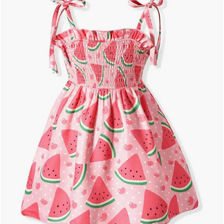 Baby Toddler Pink Watermelon Dress