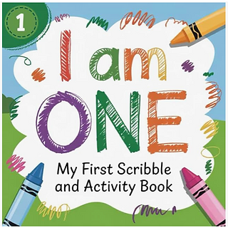 First Scribble Book for 1 Year Old