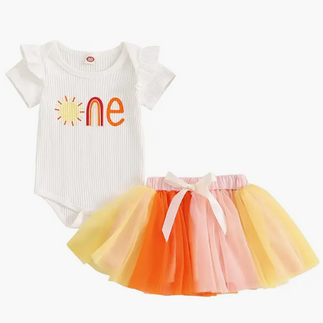 One in the Sun First Birthday Party Outfit