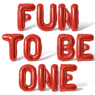 Fun to be One Birthday Balloons