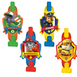 Paw Patrol Party Blowouts