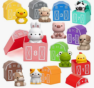 Play Farm Animal Barns