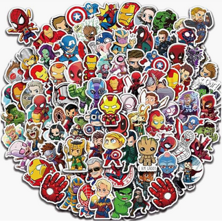 Superhero Stickers 