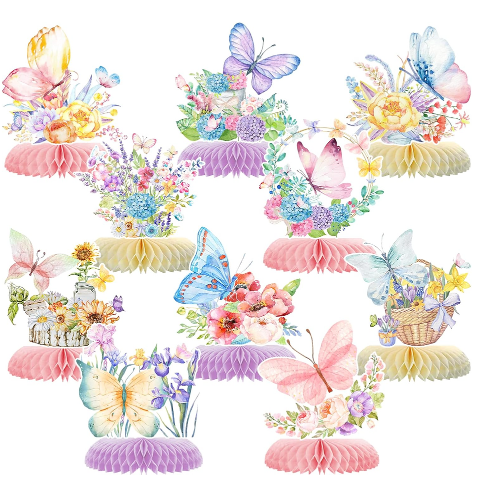 Butterfly Table Centerpieces for Birthday Party