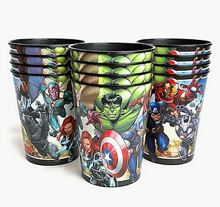 Avengers Superhero Plastic Cups