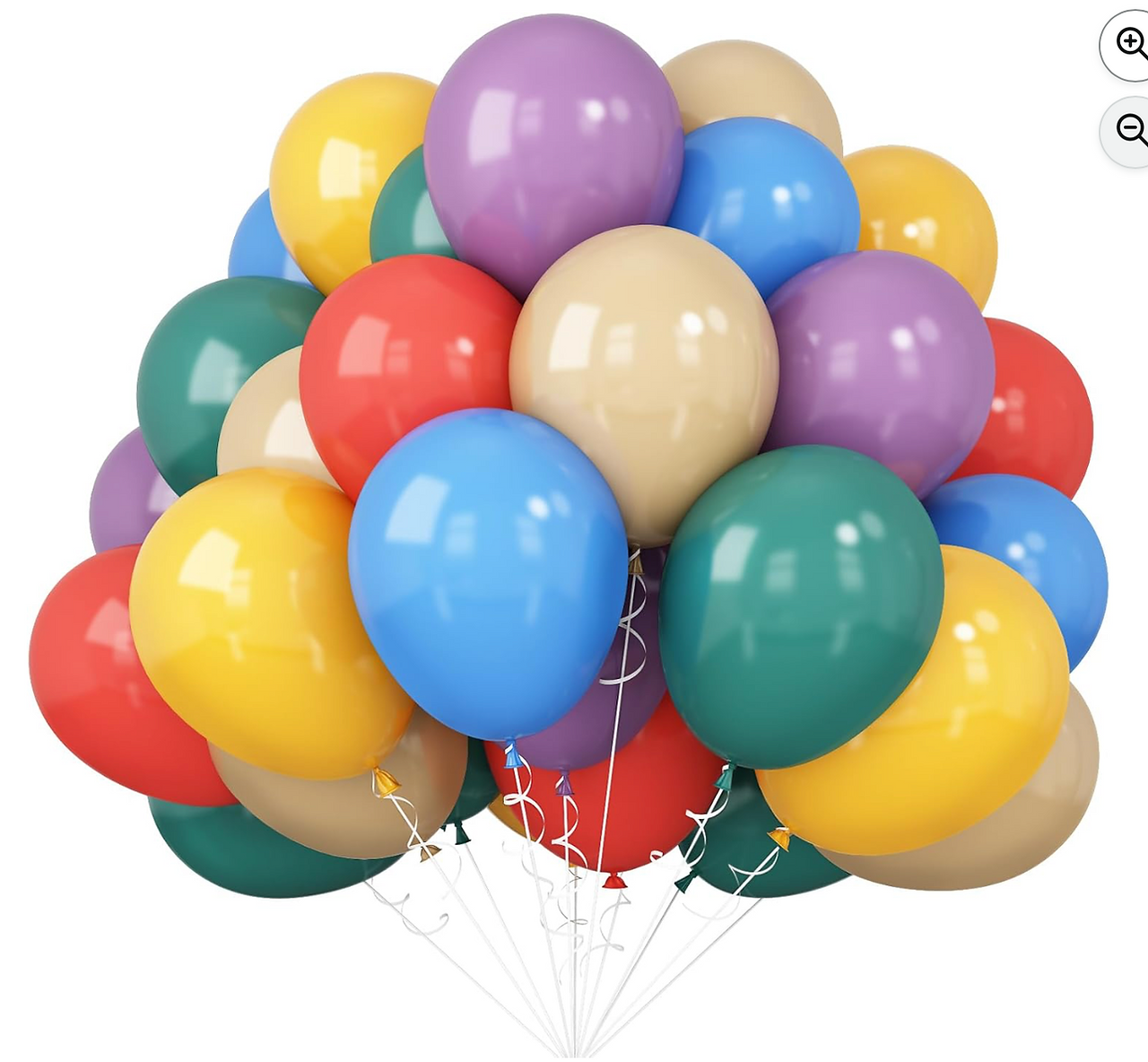 Rainbow Balloons for Fun to be One Birthday Party