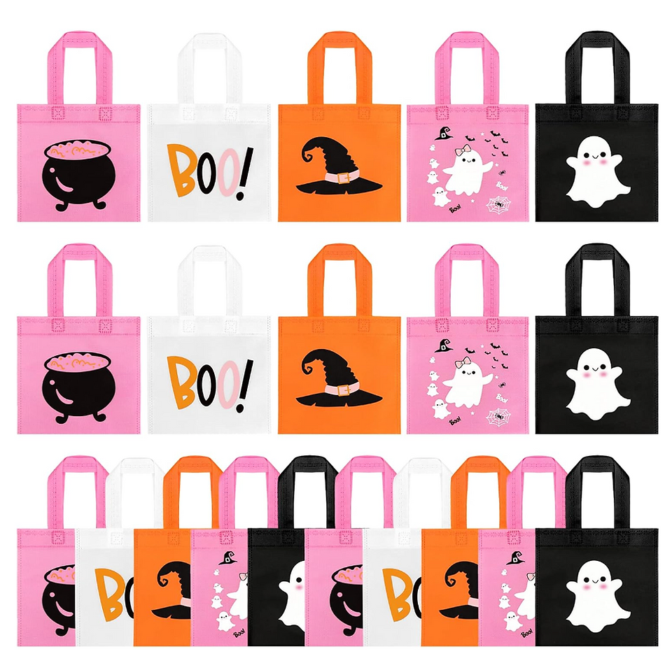 Halloween Birthday Party Favor Bags