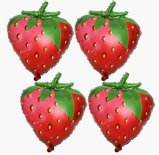 Strawberry Balloon Set