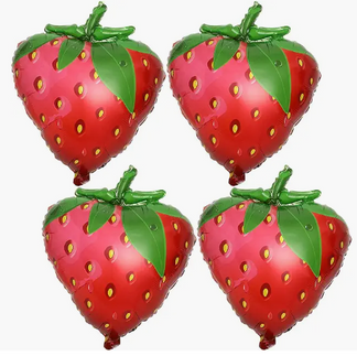 Strawberry Balloon Set